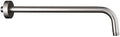12 Inch Shower Arm with Flange,Stainless Steel 90 Degree Rain Shower Head Extension Arm,Wall-Mounted Shower Head Arm for Fixed Shower Head,Brushed Nickel