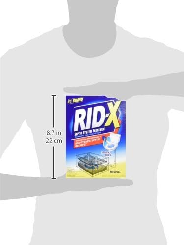 Rid-X Septic Treatment 3 Month Supply Powder, 29.4 Ounce