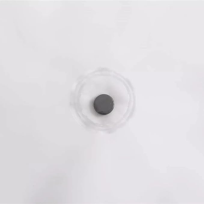 White Extra Wide Shower Curtain Liner 72 x 84 inch Plastic Shower Liner Washable Inside Shower Curtain Liner PEVA Shower Curtains for Bathroom with Magnets and Rustproof Metal Grommet Holes