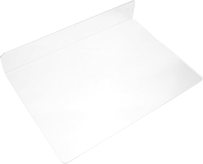 Acrylic Splash Guard for Kitchen Sink, Freestanding Splash Panel Barrier Behind Faucet, Suitable for Bathroom and Bathtub,