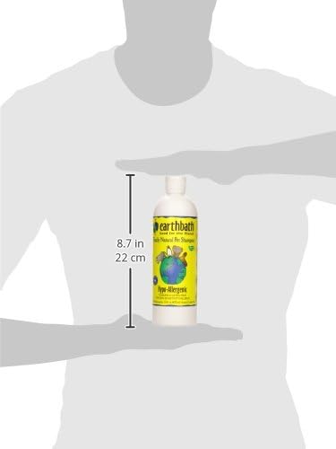 earthbath, Hypoallergenic Dog Shampoo - Fragrance Free Dog Shampoo for Allergies and Itching, Made in USA, Cruelty Free Dog Wash, Gentle Puppy Shampoo, Soothing Cat Shampoo - 16 Oz (1 Pack)