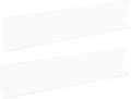 STOBAZA 2pcs Clear Bathtub Shower Splash Water Barrier for for Preventing Bathroom Splashes Easy to Install Maintains Environment