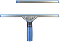 Professional Squeegee - Premium Quality Silicone Rubber Blades with Ergonomic Handle for Streak-Free Cleaning - Perfect for Windows, Shower Doors, and Railings