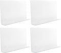 Luxshiny Shower Guard Transparent Splashproof Baffle for Bathtub Corner Water Barrier Tub Protector Bathroom Splash Guard 15.75X4.72 Inches