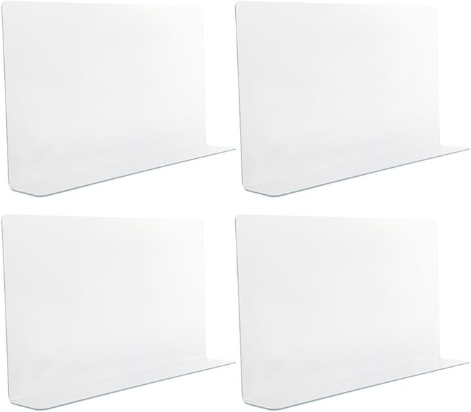 Luxshiny Shower Guard Transparent Splashproof Baffle for Bathtub Corner Water Barrier Tub Protector Bathroom Splash Guard 15.75X4.72 Inches