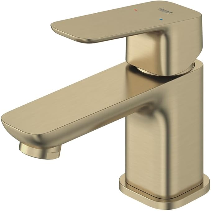 Grohe 101897EN00 Cubeo Single Hole Single Handle XS-Size Bathroom Faucet, 1.2 GPM, Brushed Nickel