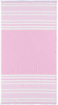 Maisonette Turkish Bath & Beach Towels - 2 Pack (36"x71"), Quick-Dry Cotton Peshtemal for Bath, Beach, Travel, Absorbent, Lightweight, Bathroom, Hammam, and Spa Towels with Eyelash Fringe, Pink