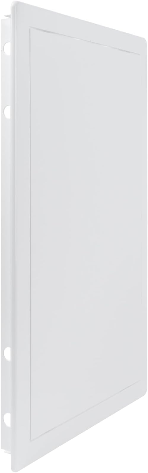10x16 Inch White Access Panel – ABS Plastic Rectangular Wall & Ceiling Access Door for Plumbing Electrical HVAC – Easy Install Indoor Panel for Drywall, Home Improvement and Maintenance