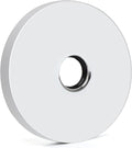 4 Inch Shower Arm Flange Oversized Plumbing Cover Plates, Universal Extra Large Replacement Escutcheon Cover Plate for Covering Gaps, Holes, Fits All Standard 1/2" Pipes, Chrome（1 PACK）