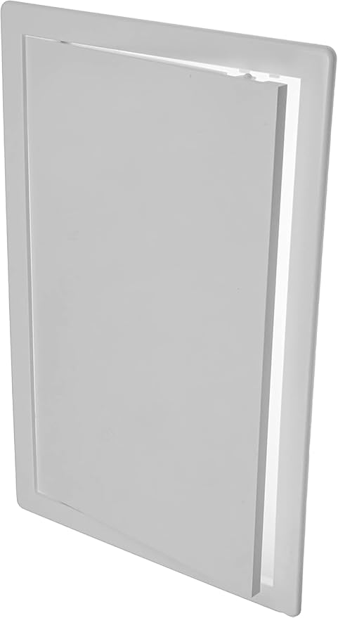 10 x 16 White Plastic Access Panel. Service Shaft Door Panel. Plumbing, Electricity, Heating, Alarm Wall Access
