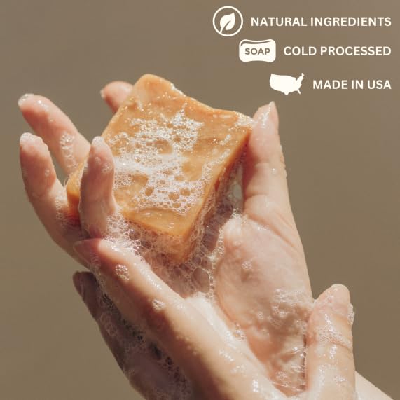 Organic Bay Runner Bar Soap - Gentle Cleansing for Sensitive Skin, Spicy - 3 Pack