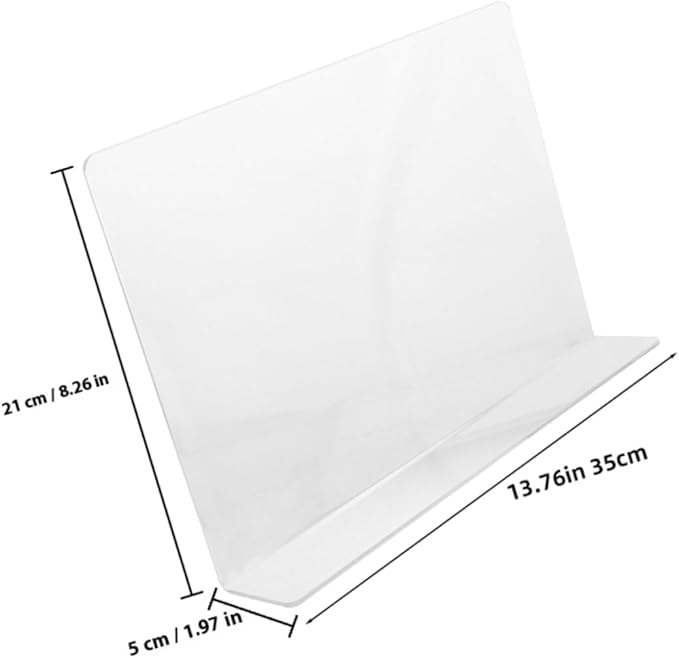 Acrylic Splash Guard for Kitchen Sink, Freestanding Splash Panel Barrier Behind Faucet, Suitable for Bathroom and Bathtub,