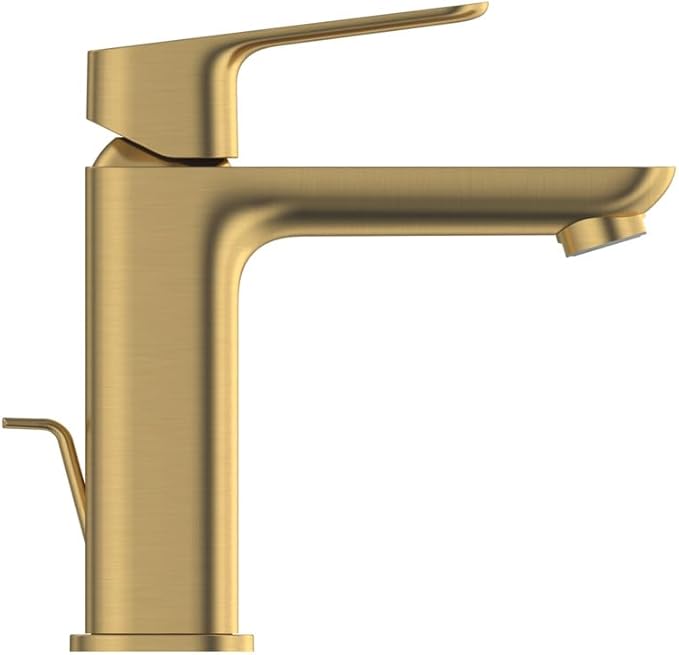 Grohe 101920GN00 Cubeo Single Hole Single Handle M-Size Bathroom Faucet, 1.2 GPM, Brushed Gold