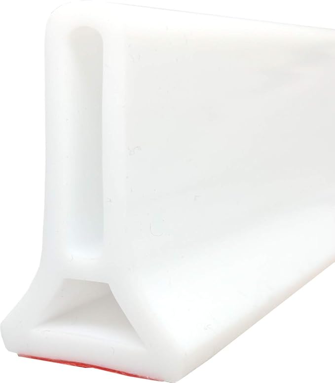 78Inch Collapsible Shower Threshold Water Dam 2" High Shower Barrier Water Stopper 2" Tall Shower Water Guard To Keep Water In Shower Dry And Wet Separation Bathroom Wheelchair Accessible