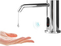 Automatic Touchless Soap Dispenser with 1000ml Capacity, Infrared Sensors, Built-in Sink Soap Dispenser for Bathroom, Kitchen, Commercial Use, Smart Home