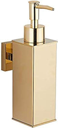 BGL Soap Dispenser Stainless Steel 304 Wall Mount Gold Liquid and Soap Dispenser for Kitchen and Bathroom