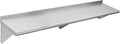Hally Stainless Steel Shelf 12 x 60 Inches 315 lb, NSF Commercial Wall Mount Floating Shelving for Restaurant, Kitchen, Home and Hotel