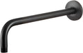 OFFO Shower Arm with Flange, 12 in Oil Rubbed Bronze Wall Mount Replacement Angle Shower Head Arm Wall-Mounted For Fixed Shower Head & Handheld Showerhead