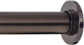 Ivilon Tension Curtain Rod - Spring Tension Rod for Windows or Shower, 36 to 54 Inch. Oil Rubbed Bronze ORB