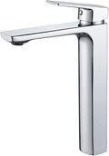 VOTON Chrome Vessel Sink Faucet Tall Single Handle Bathroom Vanity Sink Faucet, Rv Bathroom Faucets Lavatory Vessel Faucet Basin Mixer Tap, Solid Brass 1.2 GPM