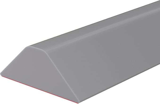 Duzzy 98 Inch Collapsible Shower Water Dam, Shower Threshold Water Stopper Barrier and Retention System and Keeps Water Inside Threshold Dry and Wet Separation, Suitable for Bathroom & Kitchen