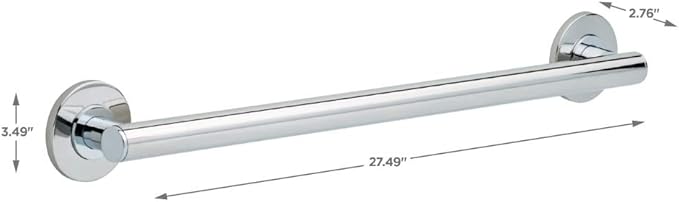 Delta Faucet 41824 Contemporary Grab Bar, 24-Inch, Chrome