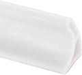 uxcell Shower Water Barrier, 78" TPE Splash Guard Shower Water Stopper Retention System for Bathtub Sink Washing Machine Dry and Wet Separation, 1.18"W x 1.77"H, White