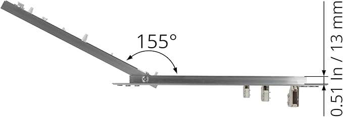 12" x 20" Inch Aluminum Drywall Access Panel - Service Shaft Door - Plumbing, Electricity, Heating, Alarm Wall Inspection hatch for Drywall - Bathroom Service Access Hole Cover