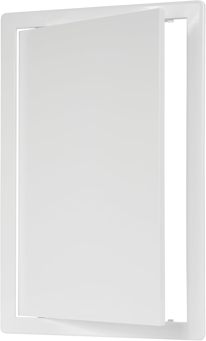 10 x 16 White Plastic Access Panel. Service Shaft Door Panel. Plumbing, Electricity, Heating, Alarm Wall Access