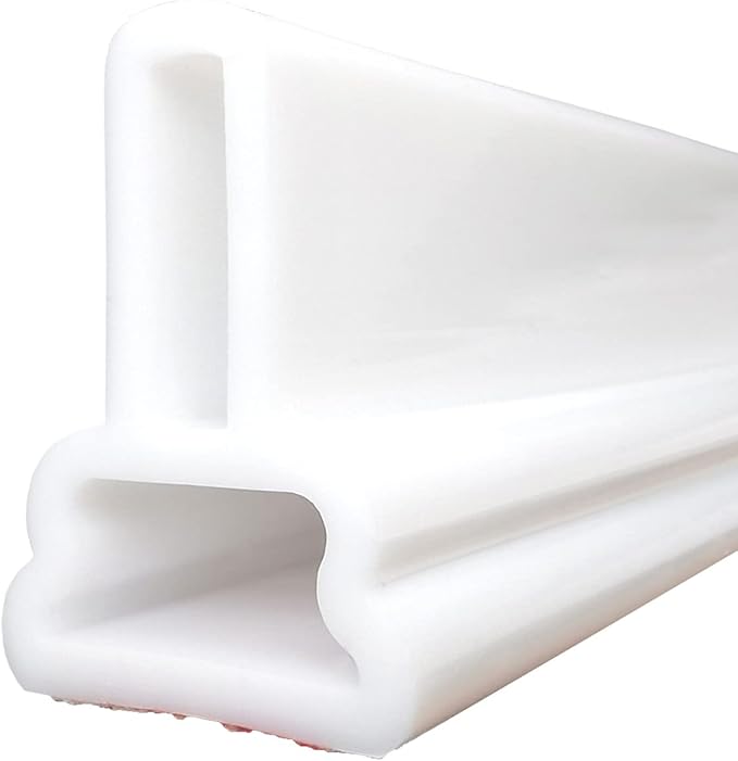 59Inch Collapsible Threshold Water Dam 1.5" high Walkin Shower Guard To Keep Water In Shower Stall Water Barrier Silicone For Dry And Wet Bathroom Kitchen Wheelchair Accessible