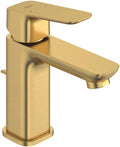 Grohe 101898GN00 Cubeo Single Hole Single Handle S-Size Bathroom Faucet, 1.2 GPM, Brushed Gold