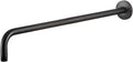 OFFO Shower Arm with Flange, 24 in Oil Rubbed Bronze Wall Mount Replacement Angle Shower Head Arm Wall-Mounted For Fixed Shower Head & Handheld Showerhead