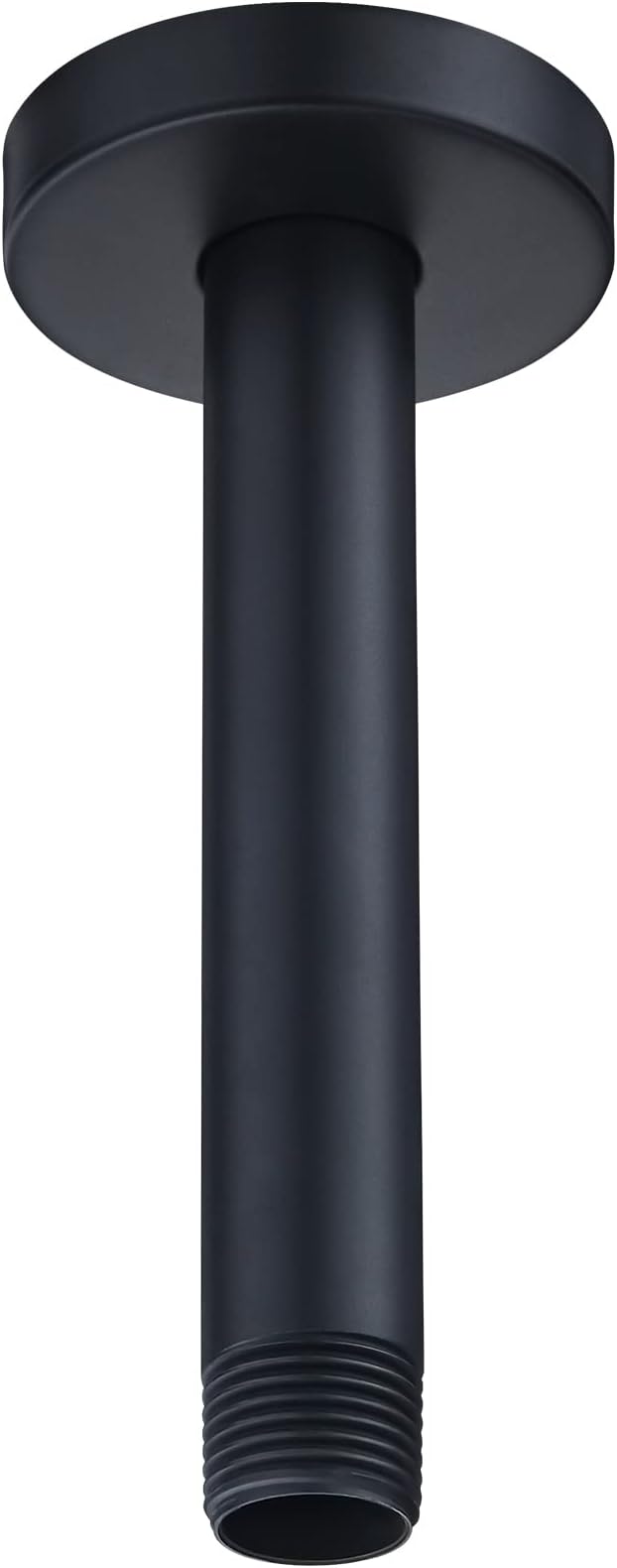 RP61058-BL Replacement for 6 inches Anti-leakage Ceiling Wall Mounted Shower Arm and Flanged for American Standard, Matte Black
