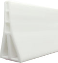 3.5" High Collapsible Shower Threshold Water Dam 98"Shower Water Splash Guard Shower Threshold Barrier Water Stopper To Keep Water In Shower Dry And Wet Bathroom
