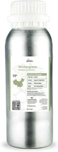Wintergreen Essential Oil - Direct from Bio-Young Aromas China - Steam Distilled - Aceite de Gaulteria for Aromatherapy, Massage, Diffuser, DIY Candle and Soap Making - 2lbs