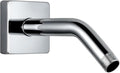 G-Promise All Metal 6-Inch Shower Arm with Flange, Wall-Mounted Stainless Steel Shower Pipe Replacement for Fixed and Handheld Shower Heads, Chrome