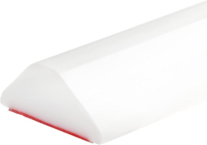 Duzzy 118 Inch Collapsible Shower Water Dam, Shower Threshold Water Stopper Barrier and Retention System and Keeps Water Inside Threshold Dry and Wet Separation, Suitable for Bathroom & Kitchen
