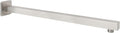 HarJue Shower Arm, Rain Shower Head Extension Extender, With Flange and Teflon Tape, Made of Thicken Stainless Steel for Bathroom Rainfall Shower (20 Inch, Brushed Nickel)