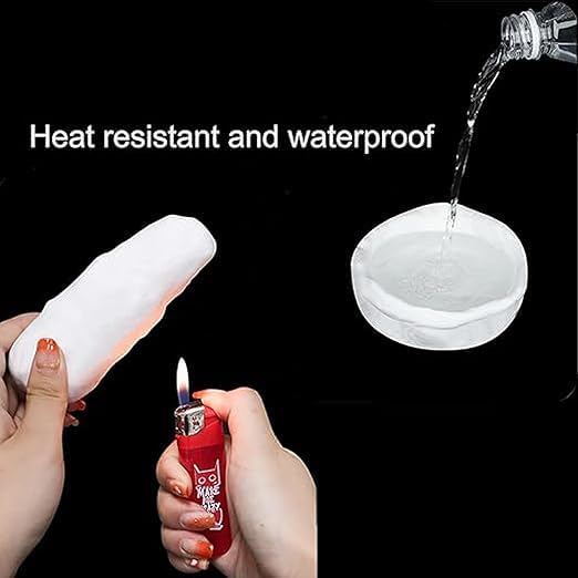 4-Pack White Seal Putty Waterproof Duct Seal Repair Sealing Clay, Quick Mending Mud for Drain Connection,Air Conditioning Hole, Wall Hole