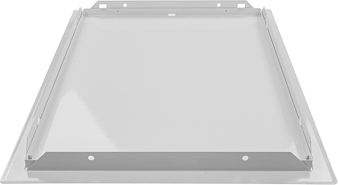 Vent Systems 16" x 12" Inch White Galvanized Steel Access Panel – Durable Access Door for Drywall, Wall or Ceiling – Easy Service Panel for Plumbing, Electrical, HVAC, and Maintenance Openings