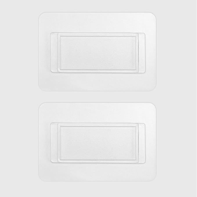 Replacement Adhesive Strip for Black Blue Toothbrush Holder Toothpaste Dispenser Wall Mounted (2 PCS)
