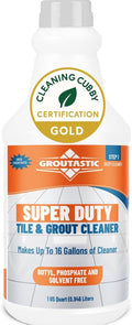 Super Duty Degreaser – Heavy Duty Tile & Grout Cleaner for Kitchens, Bathrooms & Floors – Removes Grease, Soap Scum & Deep Stains – Non-Corrosive Concentrate