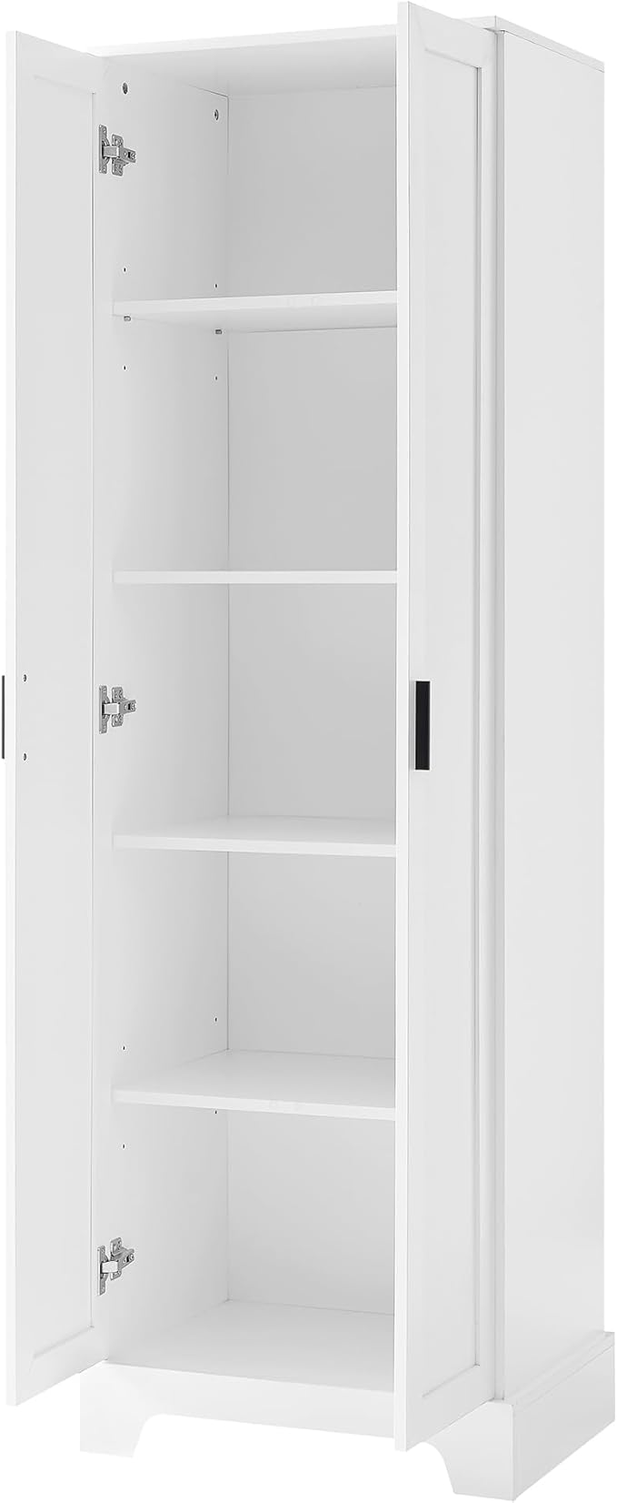 Favfurish 70" Tall Bathroom Storage Cabinet with Doors,Modern Linen Cabinets w/Adjustable Shelves & Anti-Tipping Device,Easy Assembly,Freestanding Organizer for Dining Room,Kitchen,Office,White