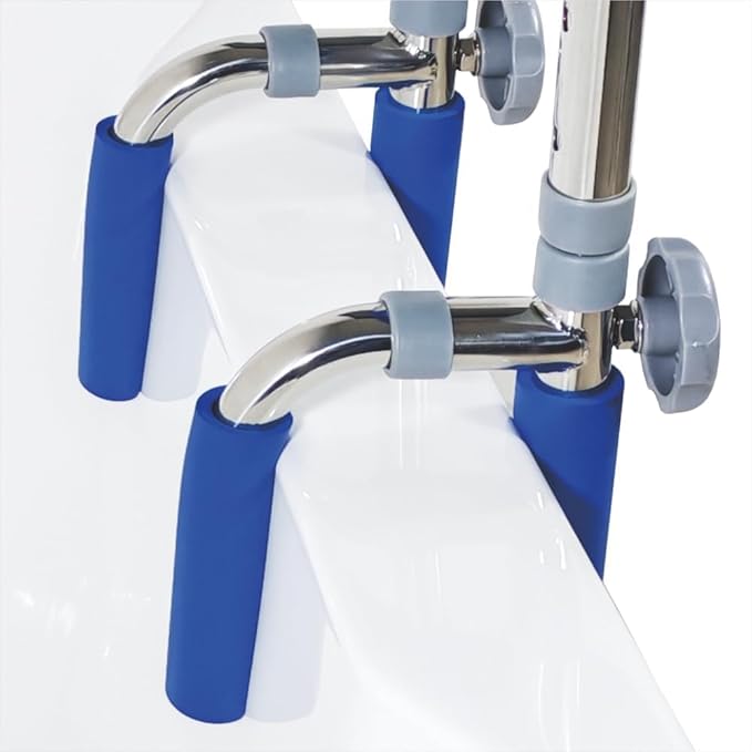 Bathroom Grab Bars for Bathtubs and Showers 304 Stainless Steel Adjustable Bathtub Safety Rail for Seniors,Sturdy and Durable Tub Grab Bar, Assistance Bathtub Handle Clamp for Bath Support