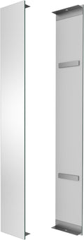 Side Mirrored Kits, 4'' W x 30'' H Decorative Side Mirrors Set of 2 for 30-Inch-Height Beveled Lighted Mirror Cabinet Surface-Mounting-Use Only (for Model-Anglora)