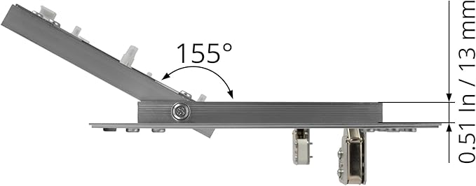 6" x 12" Inch Aluminum Drywall Access Panel - Service Shaft Door - Plumbing, Electricity, Heating, Alarm Wall Inspection hatch for Drywall - Bathroom Service Access Hole Cover