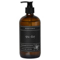 River Birch Spa Day Scented Natural Hand Soap - Handmade Soap - Moisturizing Hand Wash with Amber Glass Dispenser - Luxury Scented Hydrating Hand Soap - Vegan and Non-Toxic - 16 Fl Oz
