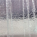 10 Guage Design Clear Shower Curtain Liner, Plastic 3D Water Cube Clear Shower Curtain Liner,No Odors, Eco Friendly