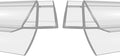 2-Pack Shower Door Bottom Seal (3/8'' X 39'') Glass Shower Door Seal Strip with Drip Rail Frameless Shower Door Sweep can Covers up to 13mm Gap