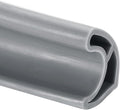 uxcell Shower Water Barrier, 55" TPE Splash Guard Shower Water Stopper Retention System for Bathtub Sink Washing Machine Dry and Wet Separation, 1.18"W x 1.77"H, Gray